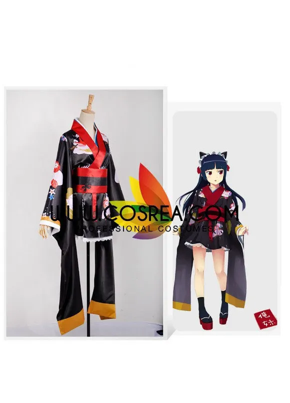 Oriemo Ruri Goko Kimono Cosplay Costume