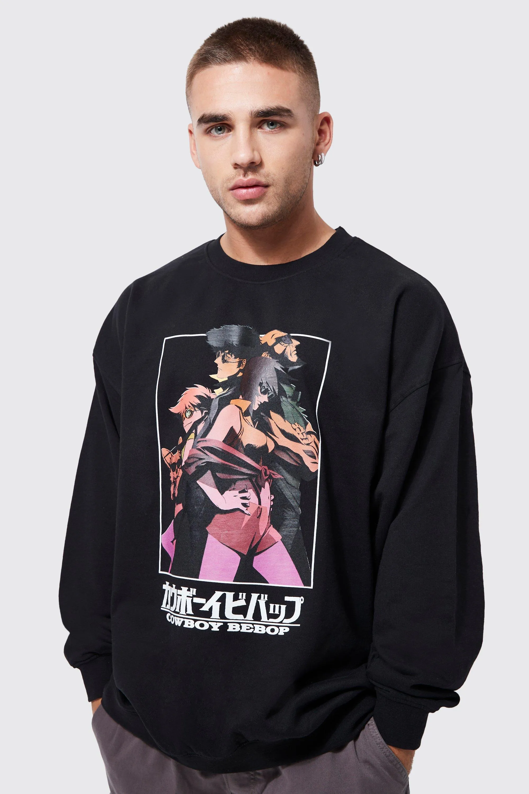 Oversized Cowboy Bepop License Sweatshirt