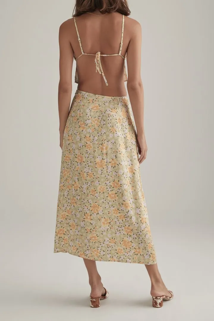 Ownley      OWNLEY - Peony Skirt (Sorbet Floral)