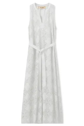 Paolina Lace Dress | White | Kjole fra Mos mosh