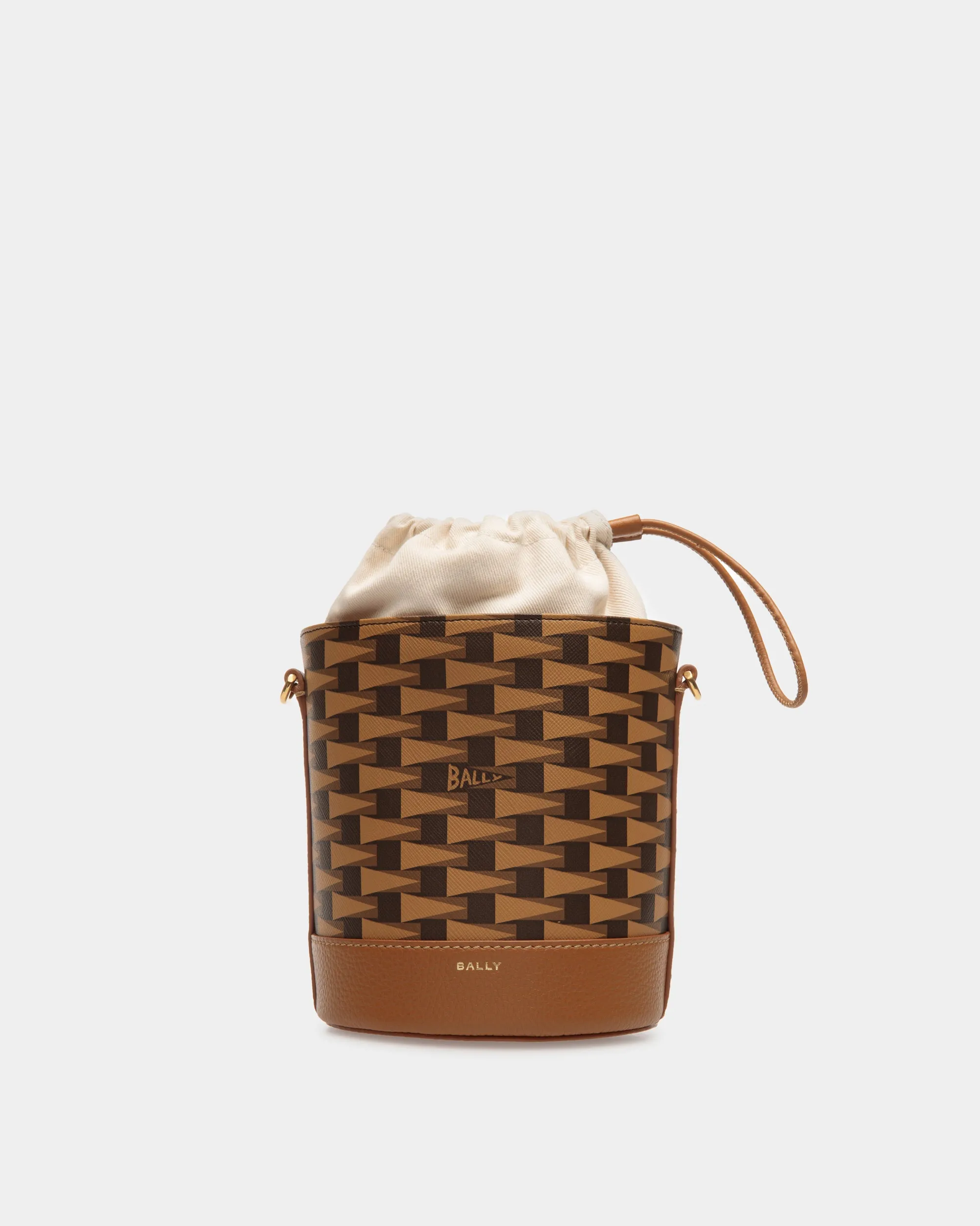 Pennant Bucket Bag In Desert TPU