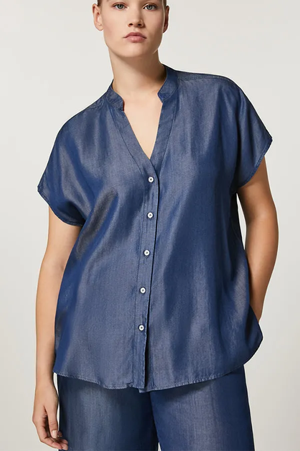 Persona (by Marina Rinaldi) CREMONA LYOCEL KIMONO SLEEVE SHIRT