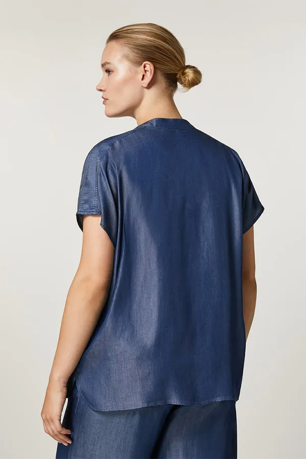 Persona (by Marina Rinaldi) CREMONA LYOCEL KIMONO SLEEVE SHIRT