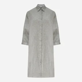 PESERICO   Pure Linen Shirtdress 