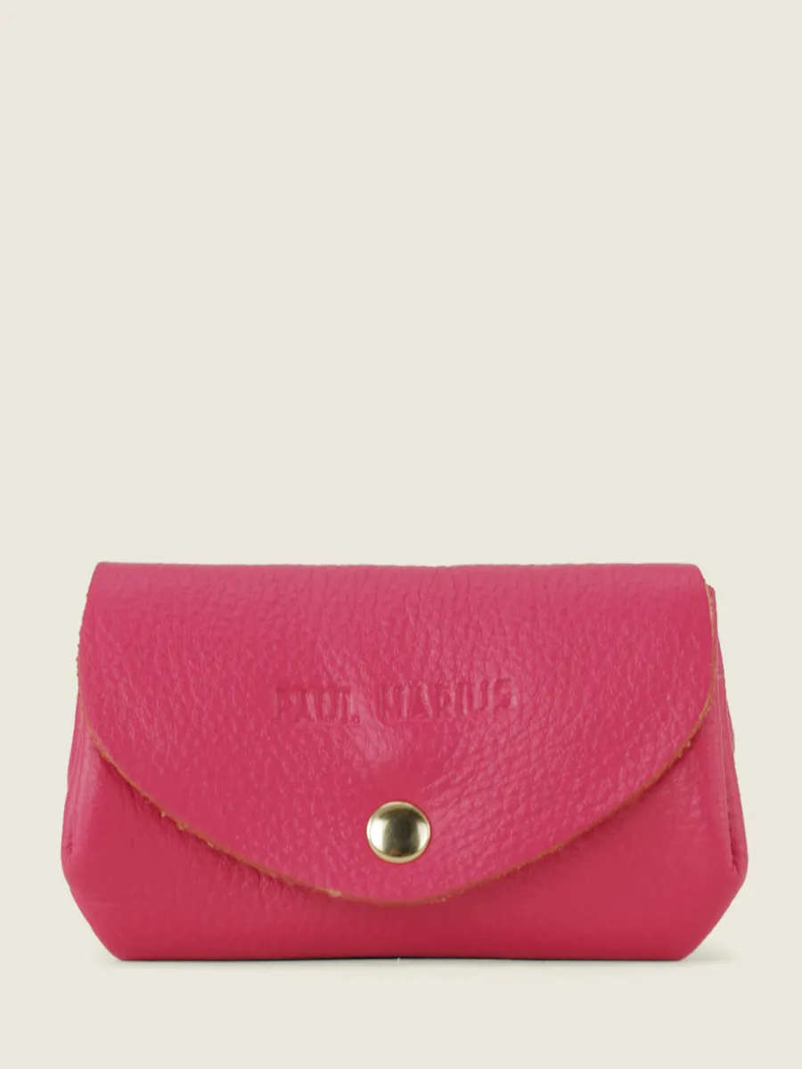 Pink Leather Purse for Women - LeGustave Sorbet Raspberry | PAUL MARIUS