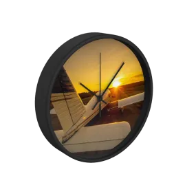 Piper Cherokee Sunset 10 inch wall clock