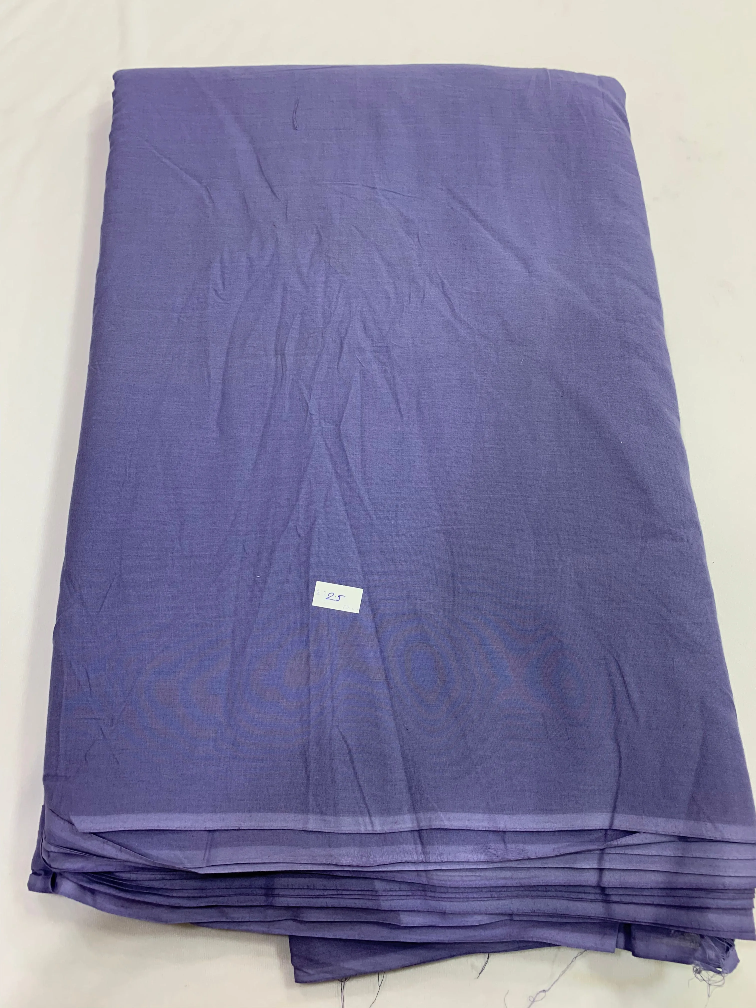 Plain pure mul cotton fabric