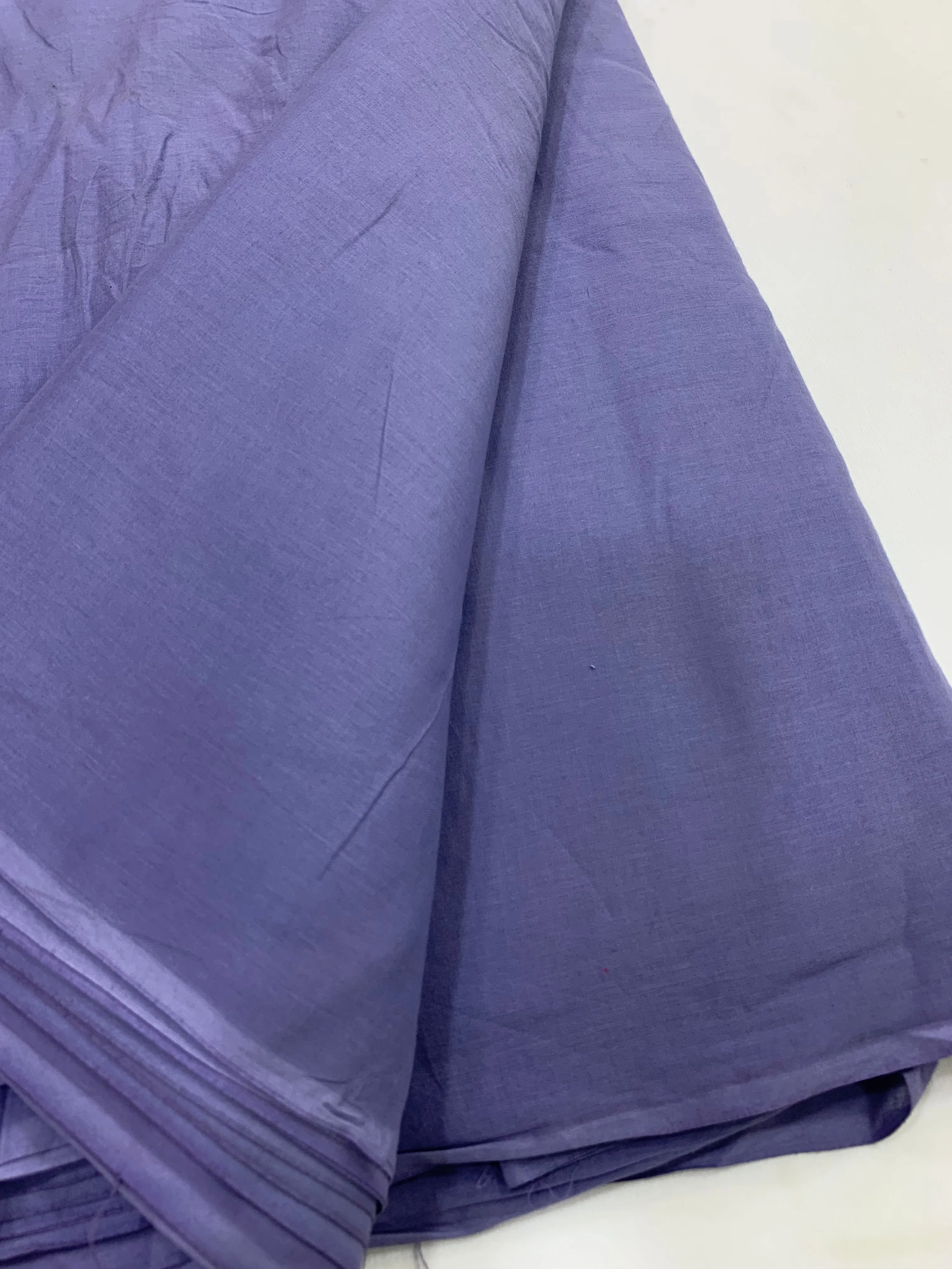 Plain pure mul cotton fabric