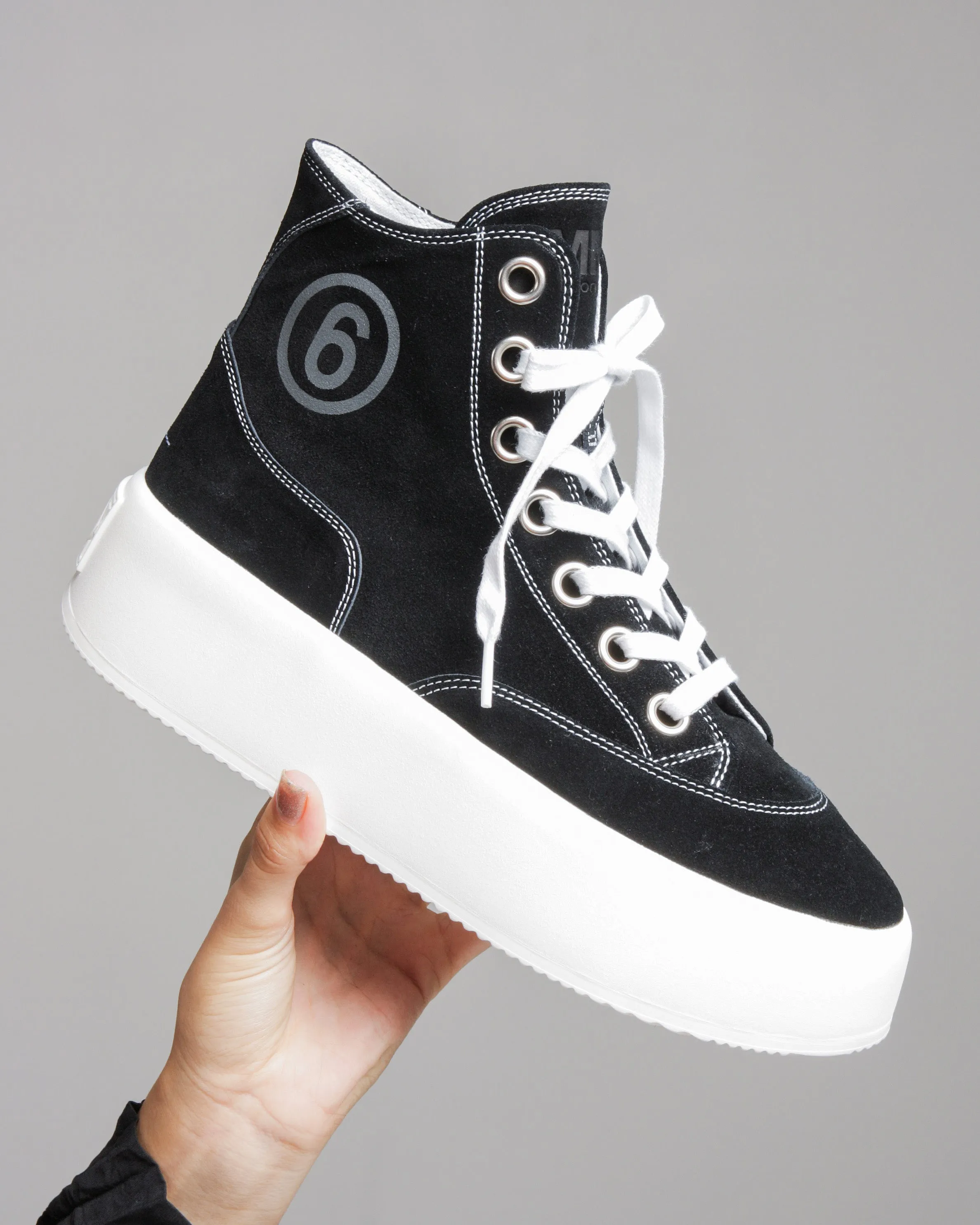 Platform High-Top Sneakers