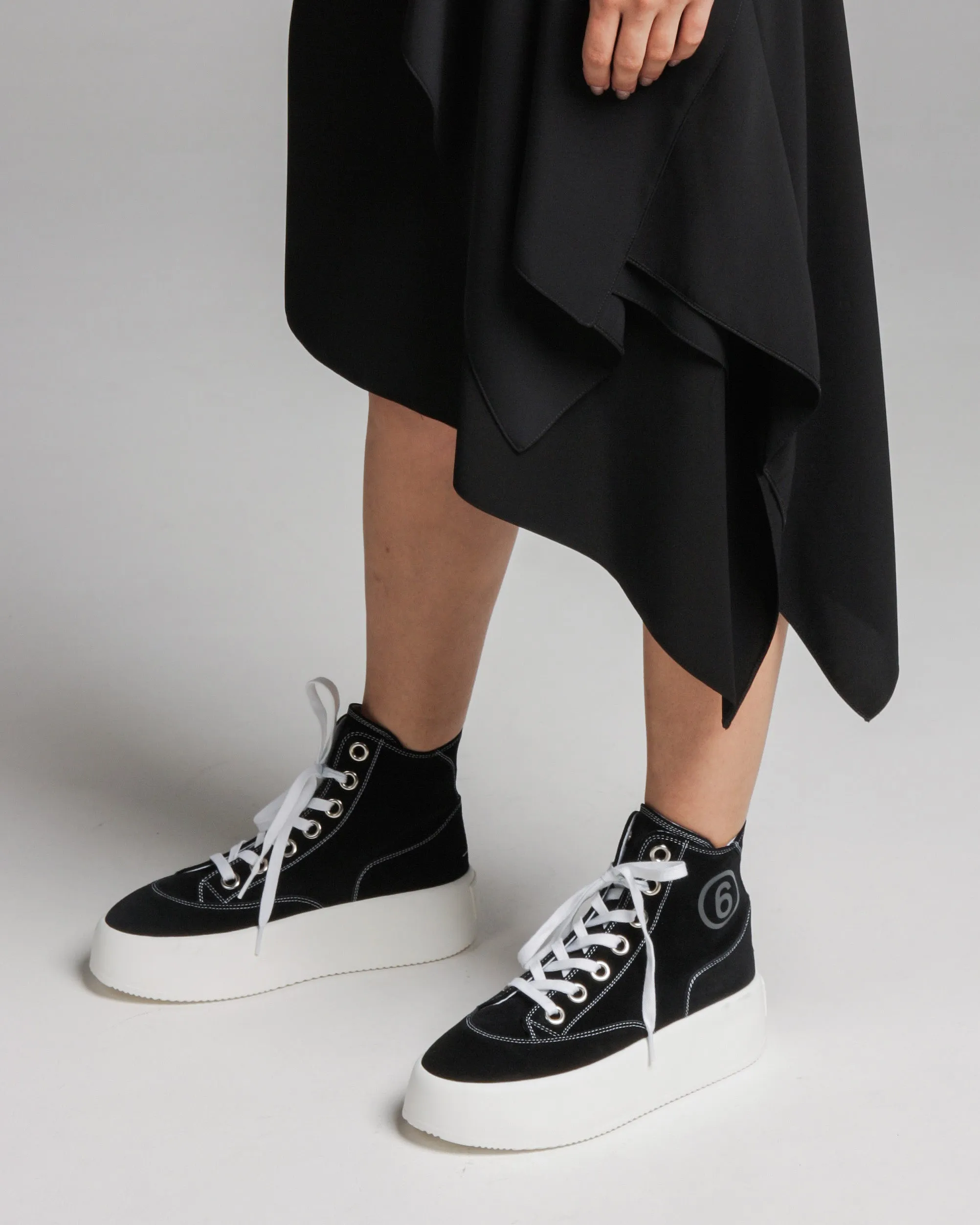 Platform High-Top Sneakers