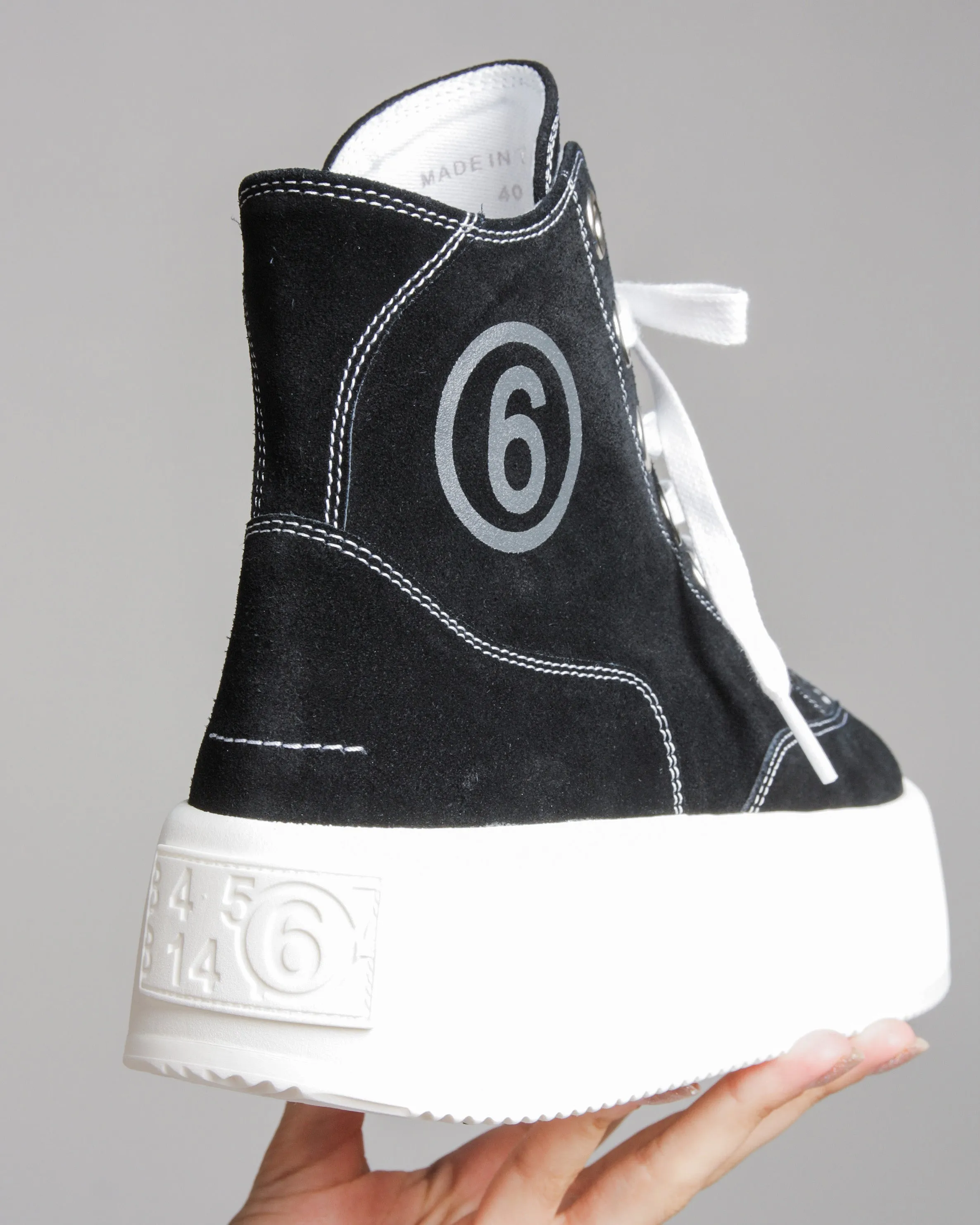 Platform High-Top Sneakers