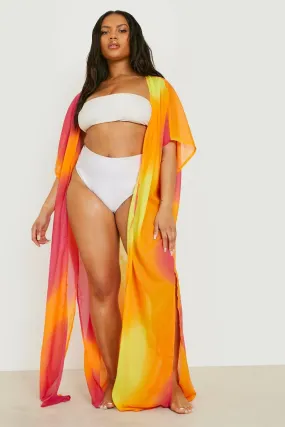 Plus Ombre Beach Kimono