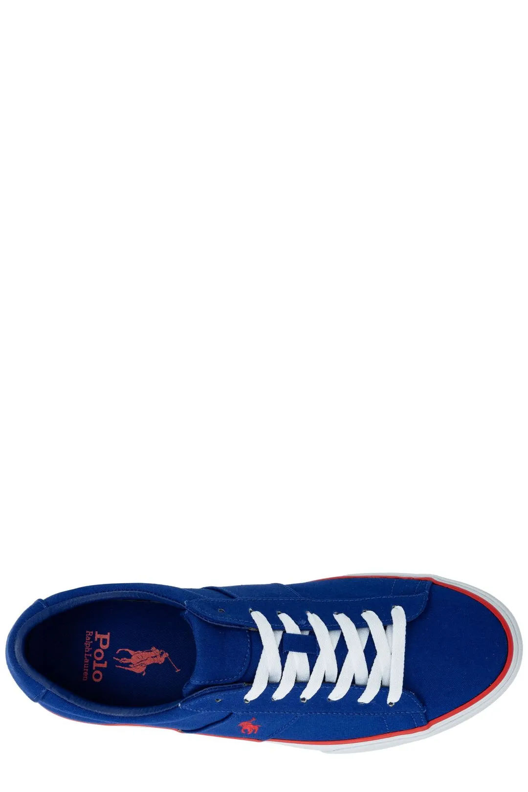 Polo Ralph Lauren Logo Embroidered Lace-Up Sneakers