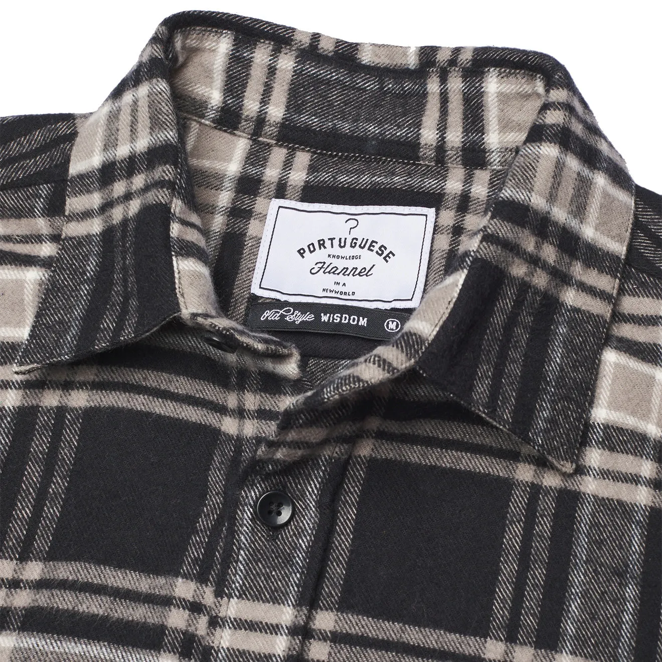 Portuguese Flannel BB Check Shirt Navy / Grey