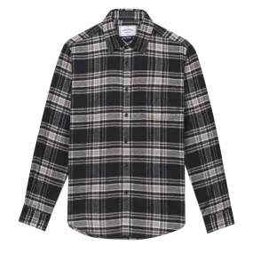 Portuguese Flannel BB Check Shirt Navy / Grey