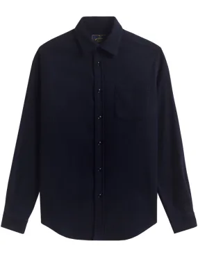 Portuguese Flannel Form Shirt Navy