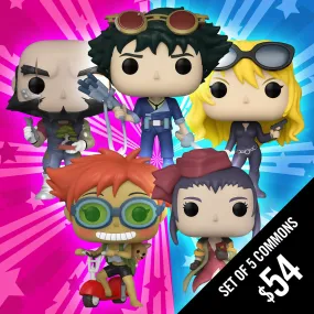 Pre-Order: Funko Pop! Cowboy Bebop (Set of 5 Commons)