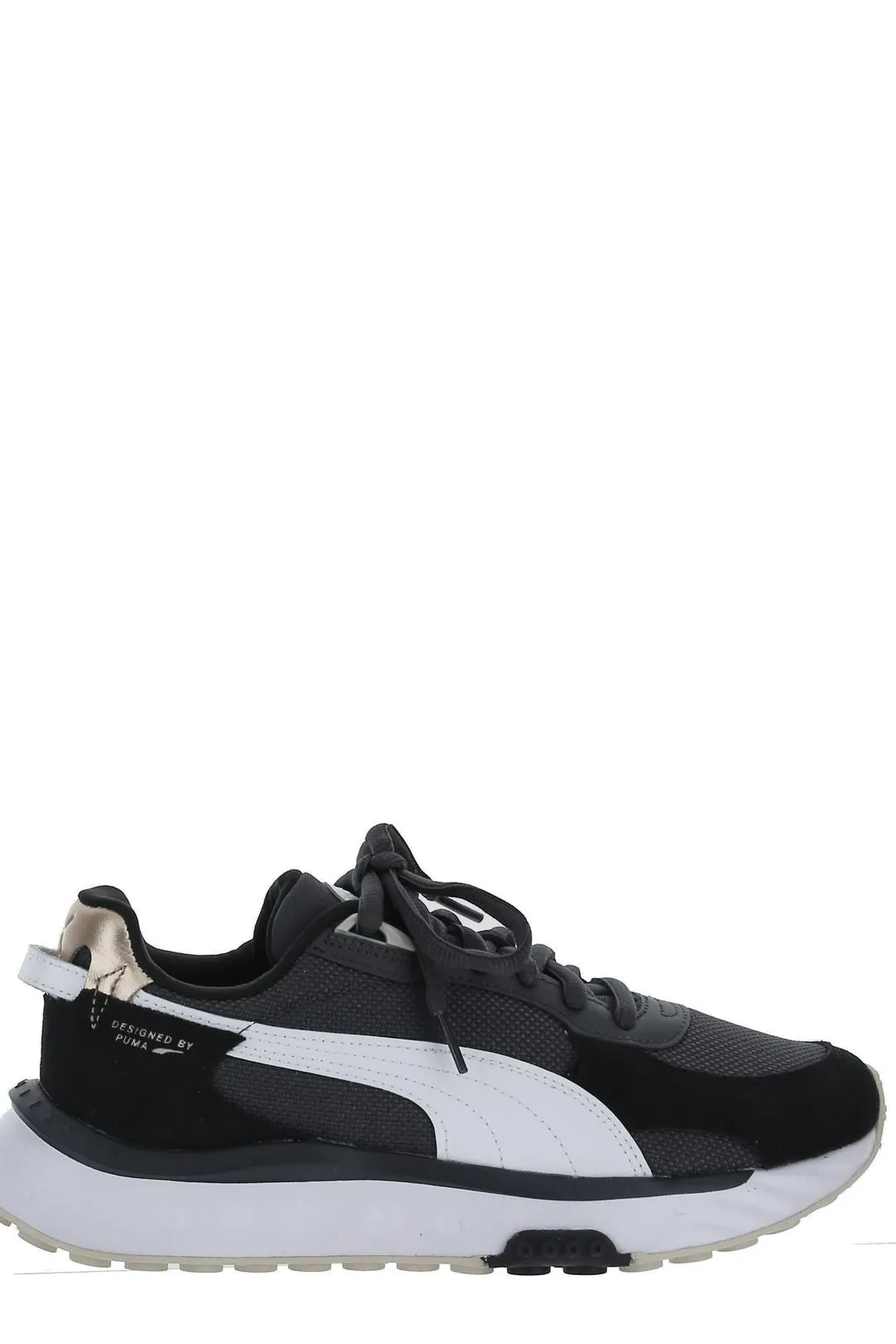 Puma Wild Rider Soft Metal Lace-Up Sneakers