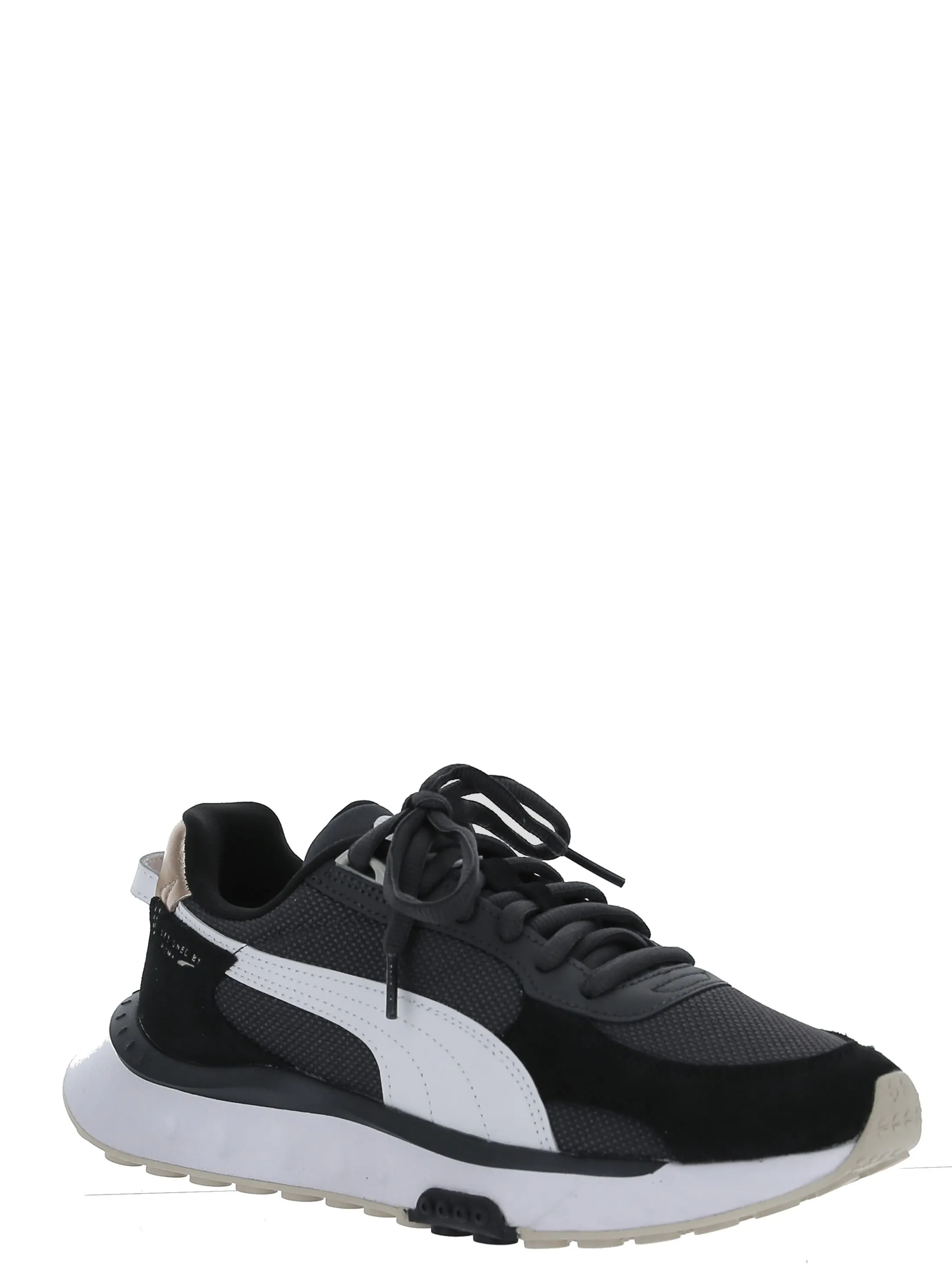 Puma Wild Rider Soft Metal Lace-Up Sneakers