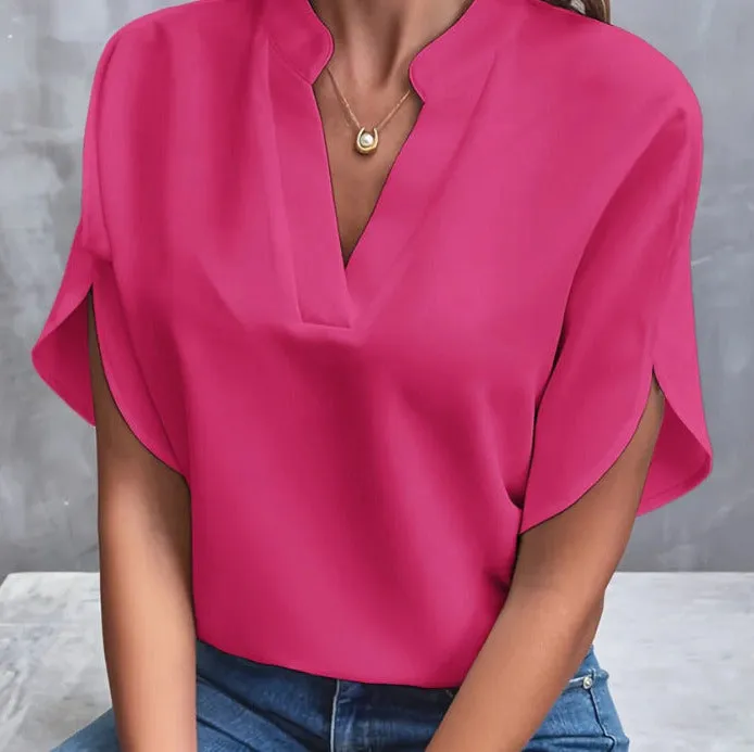 Pure Color Versatile Top