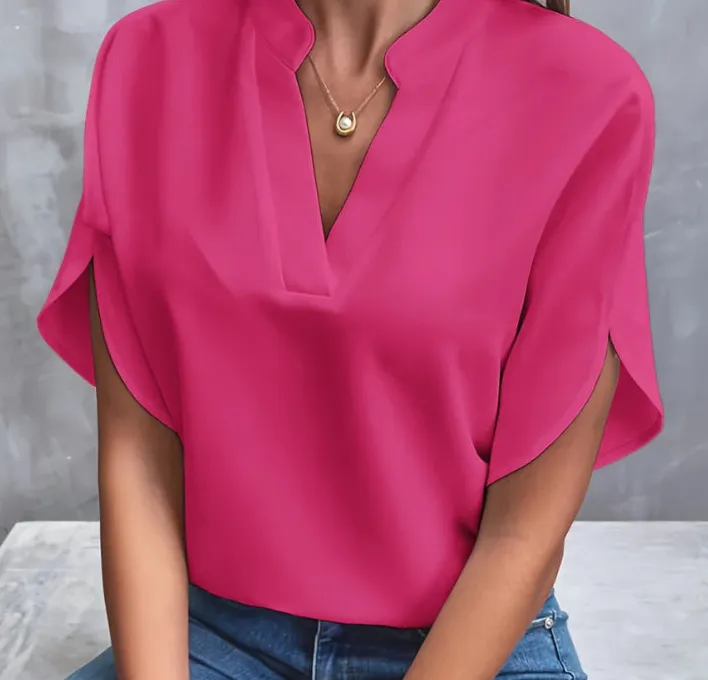 Pure Color Versatile Top