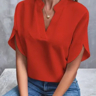 Pure Color Versatile Top