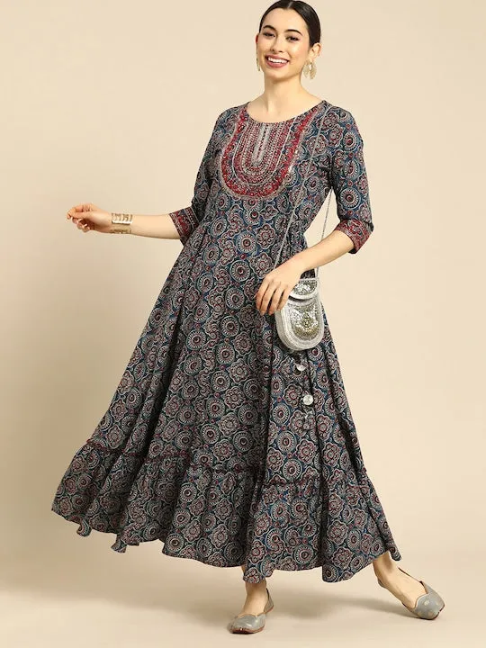 Pure Cotton Anarkali