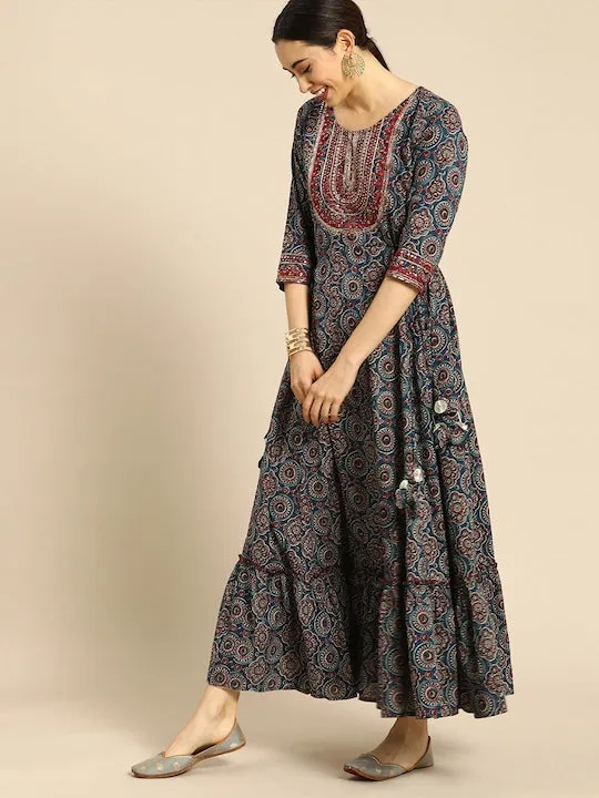 Pure Cotton Anarkali