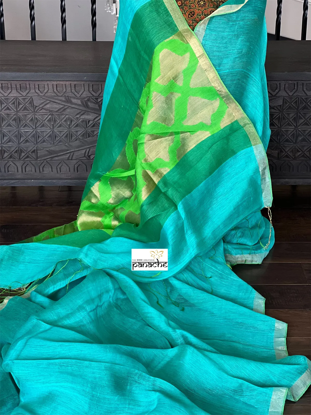 Pure Matka Silk - Sea Green