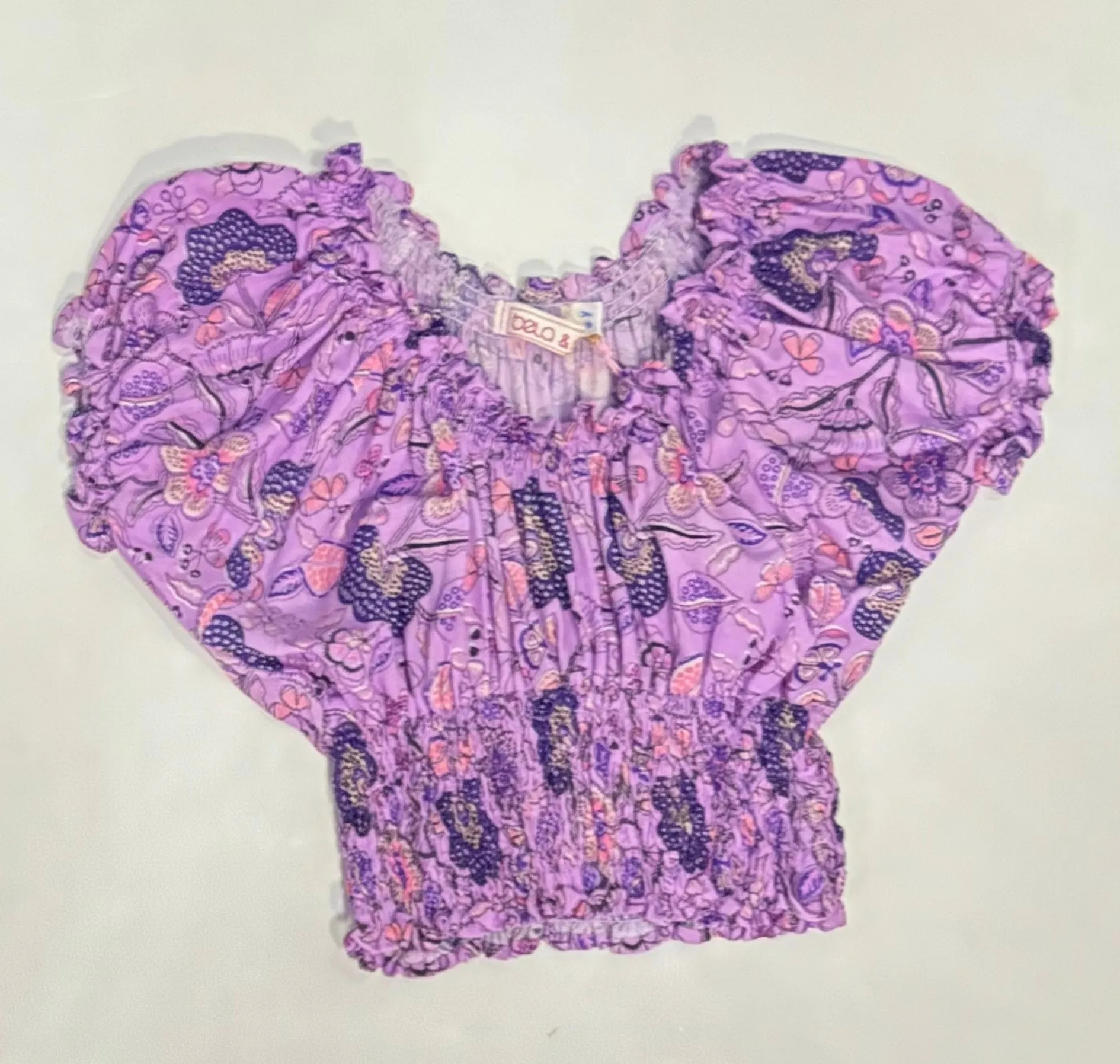 Purple Adora Gipsy Top