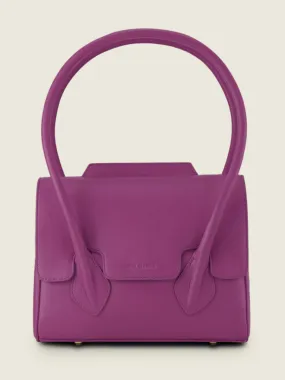 Purple Leather Handbag for Women - Colette S Sorbet Blackcurrant | PAUL MARIUS