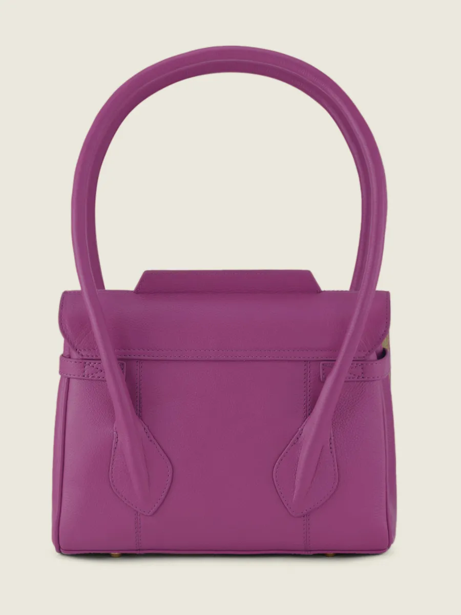 Purple Leather Handbag for Women - Colette S Sorbet Blackcurrant | PAUL MARIUS