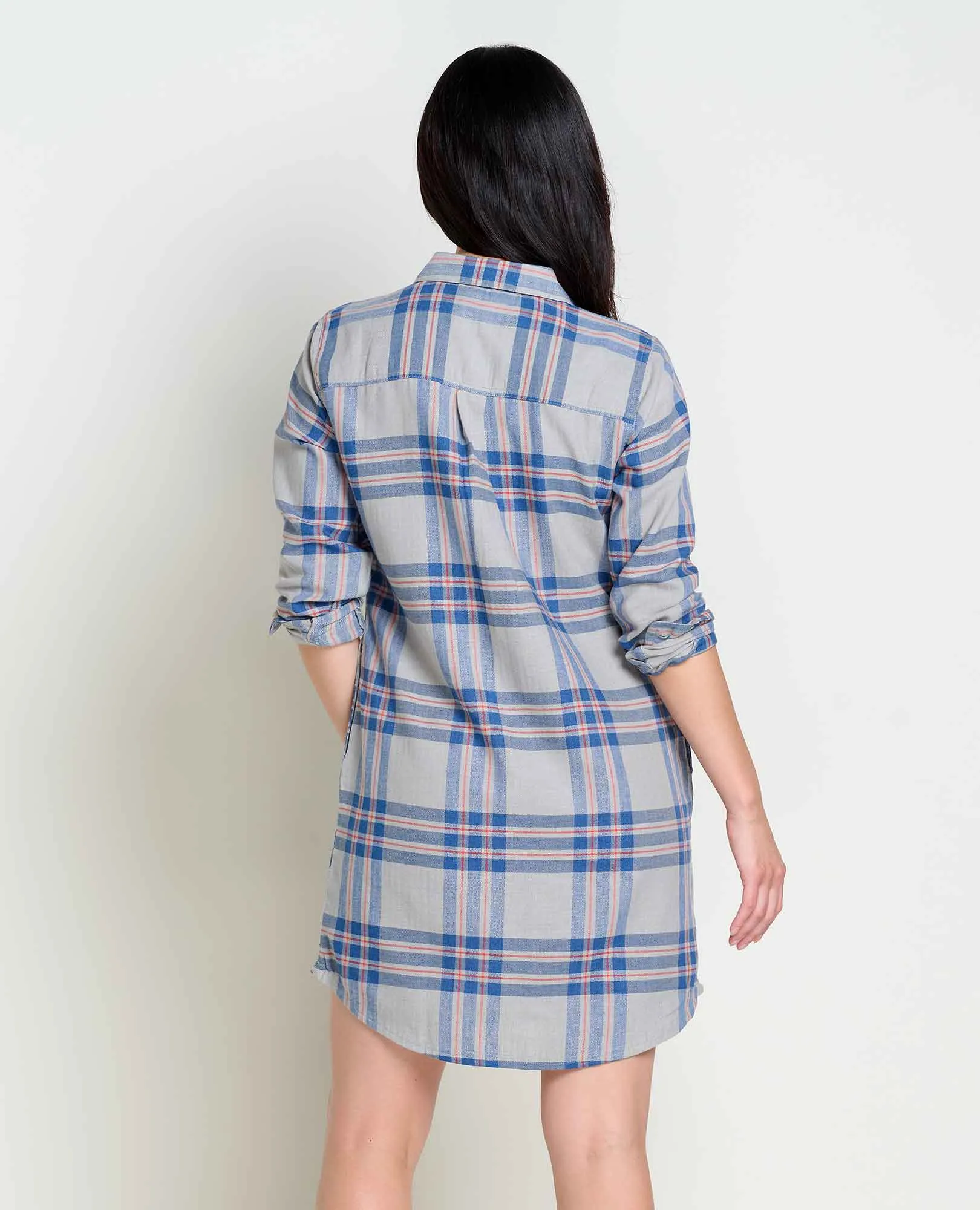 Re-Form Flannel Shirtdress