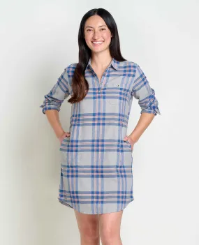 Re-Form Flannel Shirtdress