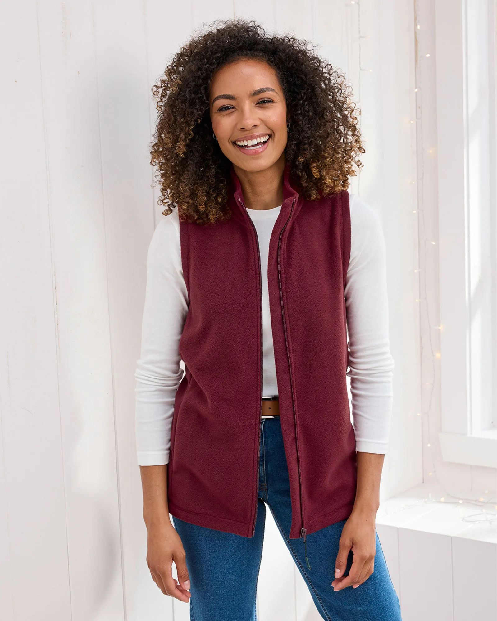 Recycled Microfleece Gilet