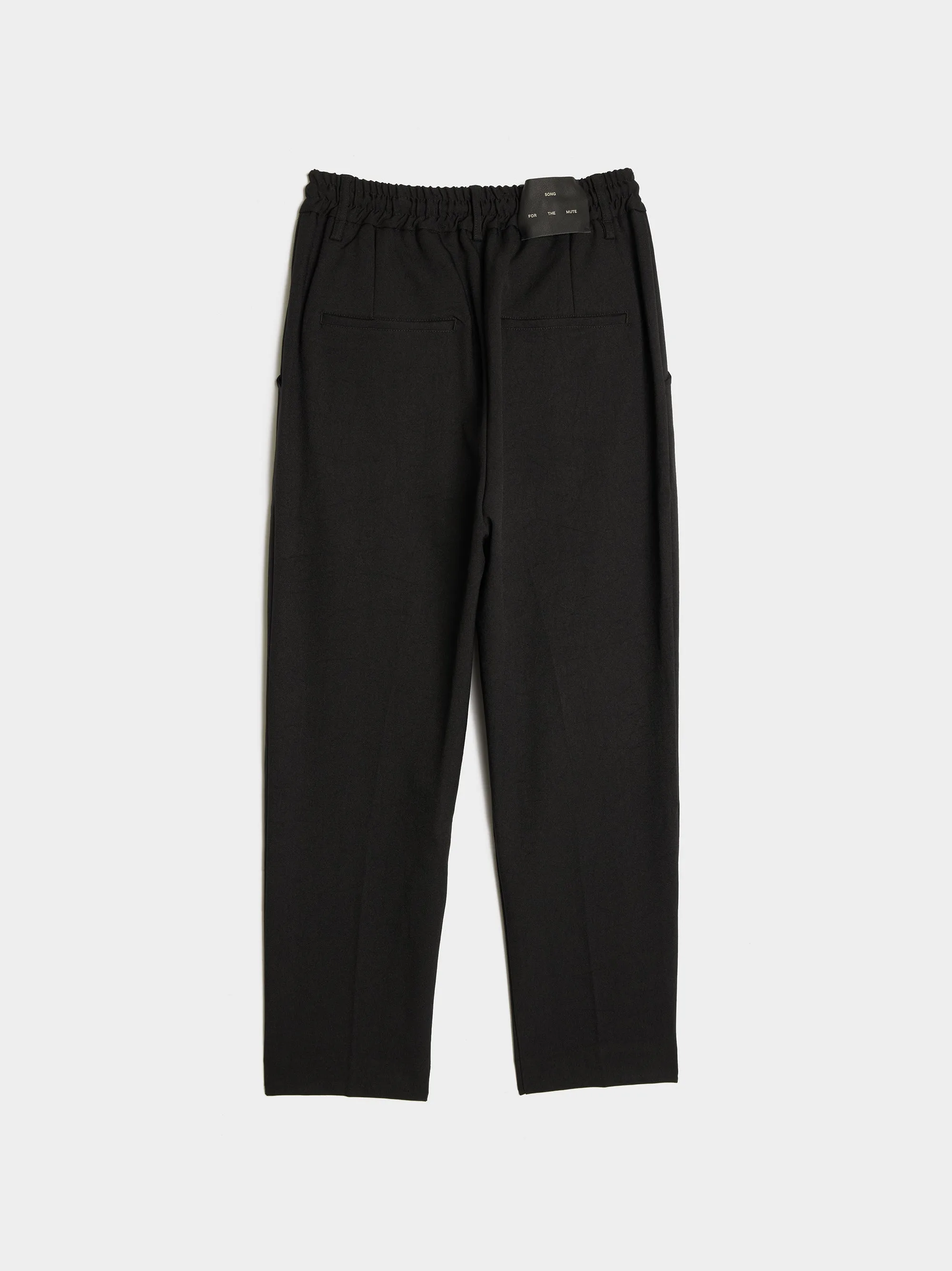 Recycled Poly Lounge Pant, Black