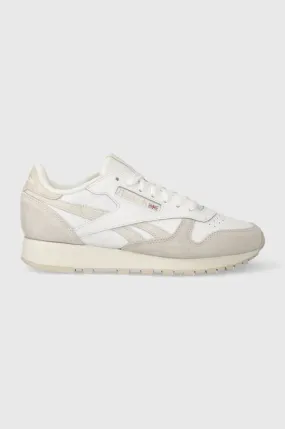 Reebok sneakers Classic Leather white color