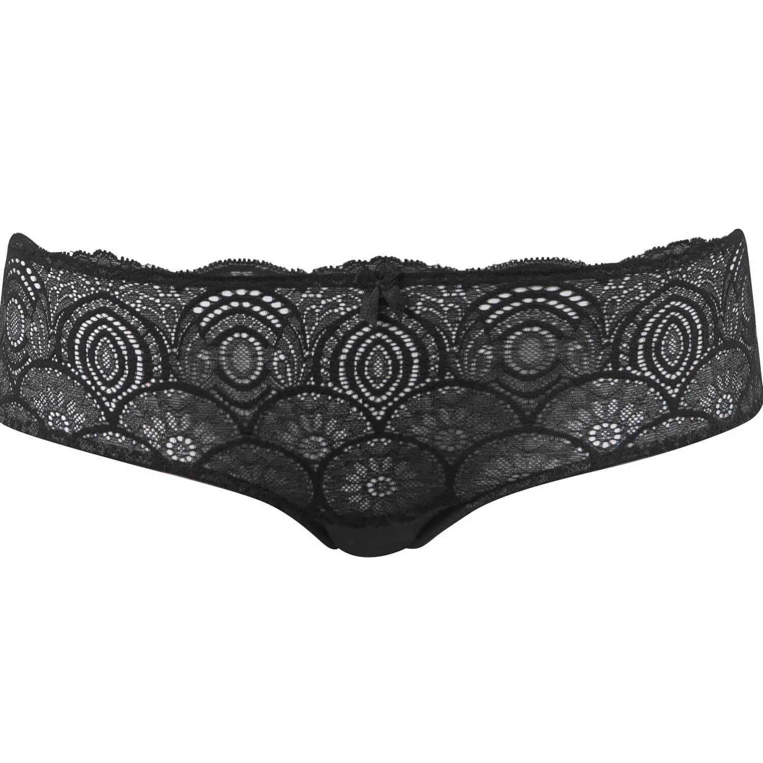 Refined Glamour Lace Shorty - Black