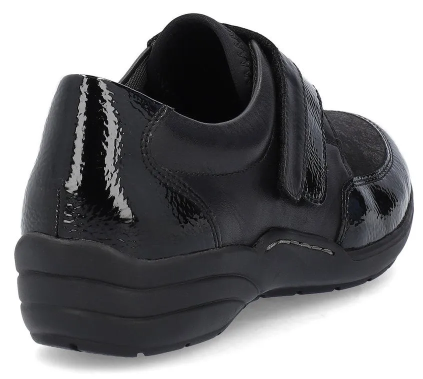 Remonte R7600-03 Womens Touch-Fastening Wide Fit Shoe