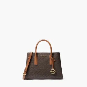 Ruthie Small Signature Logo Satchel