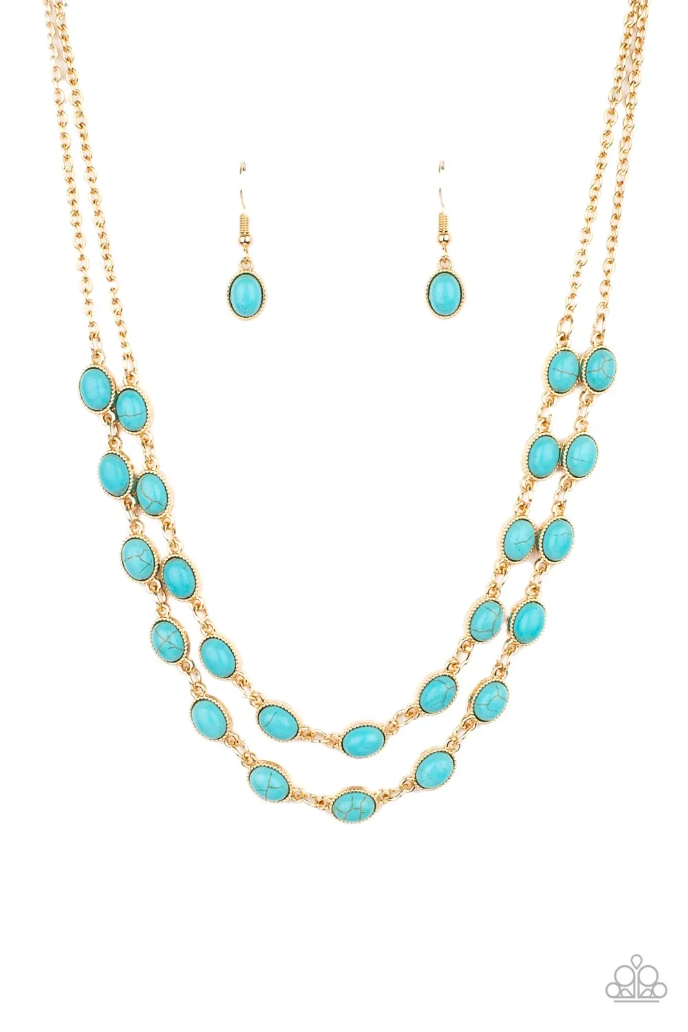 Sahara Safari Blue-Necklace