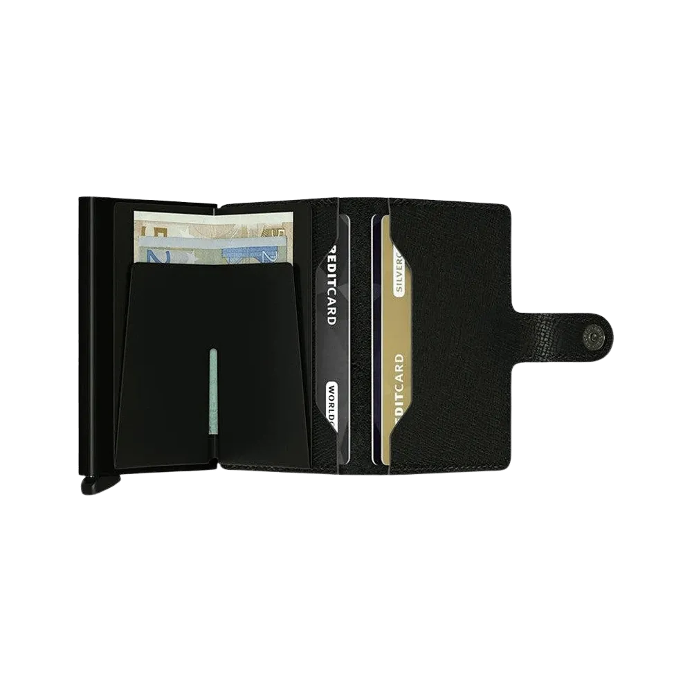 Secrid Crisple MiniWallet in Black