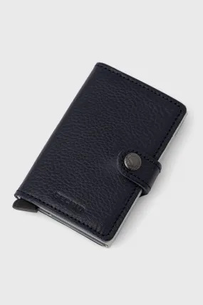 Secrid leather wallet women’s navy blue color