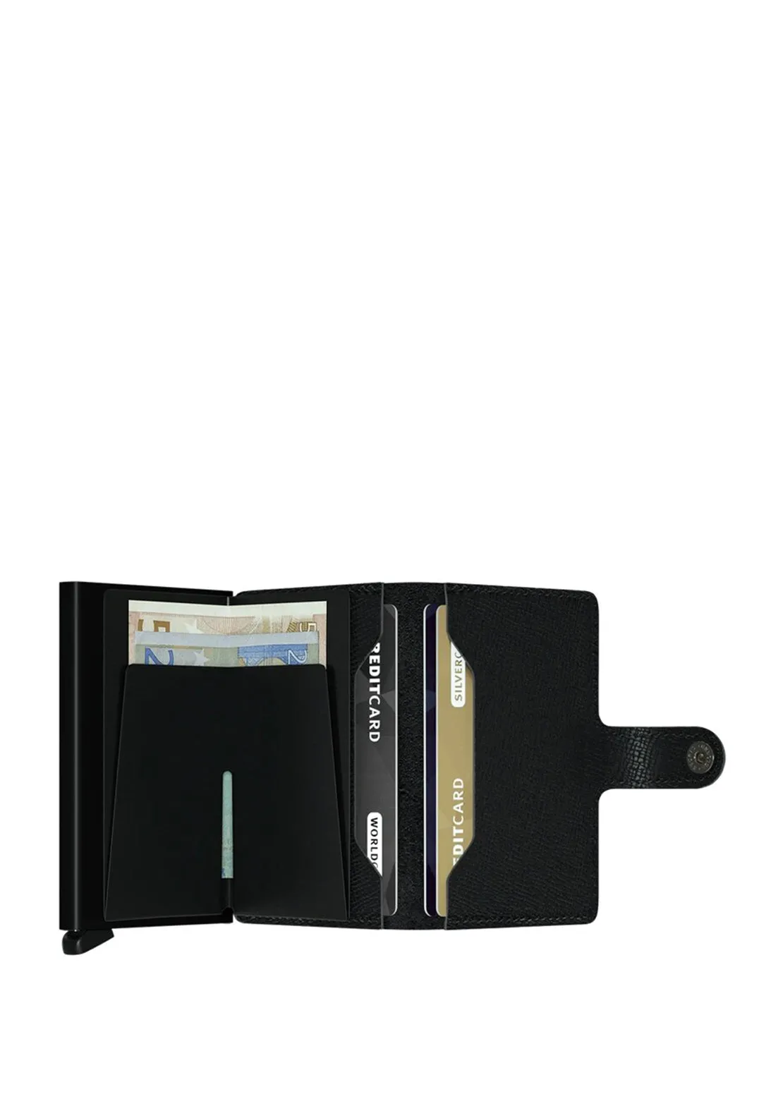 Secrid Mini Wallet, Crisple Black