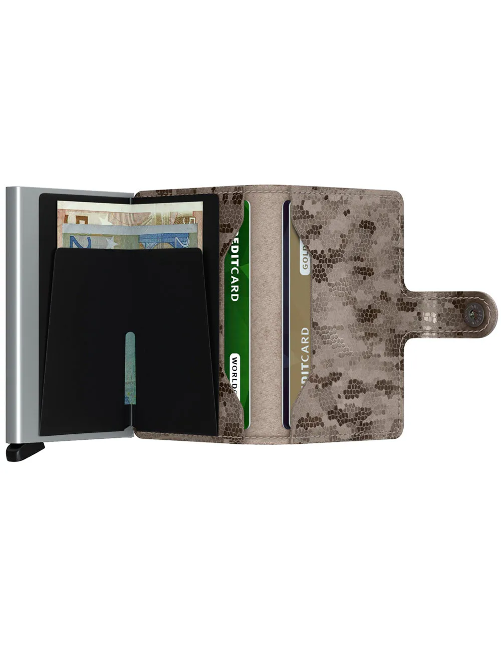 Secrid Mini Wallet Crisple Taupe Camo