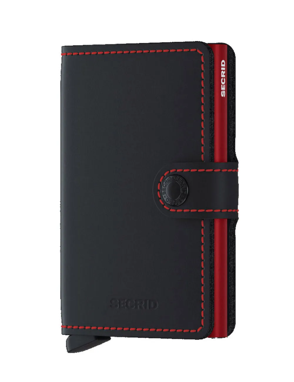 Secrid Mini Wallet Matte Black Red