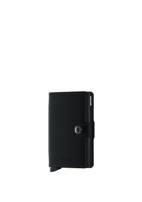 Secrid Mini Wallet, Matte Black