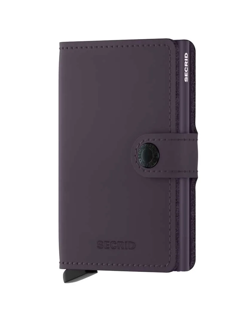 Secrid Mini Wallet Matte Dark Purple