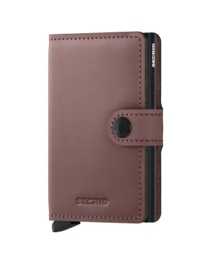 Secrid Mini Wallet Matte Rose