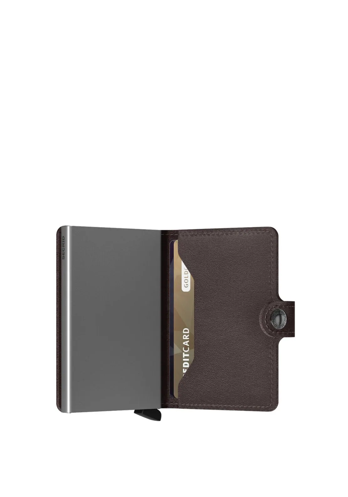 Secrid Mini Wallet, Original Dark Brown